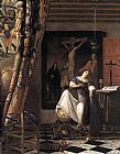Johannes Vermeer Canvas Paintings - The Allegory of the Faith